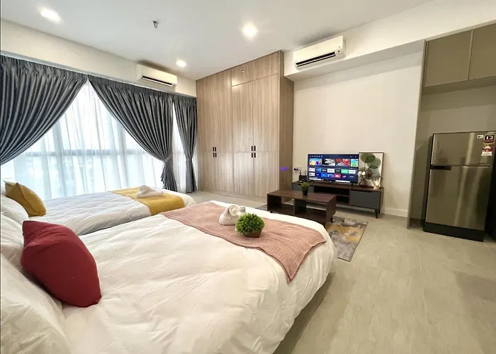 Free Parking # 2 Bed Family Bellsuite - Sepang Klia Kota Warisan