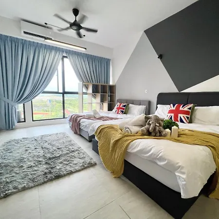 Free Parking # 2 Bed Family Bellsuite - Sepang Klia Kota Warisan Exterior photo