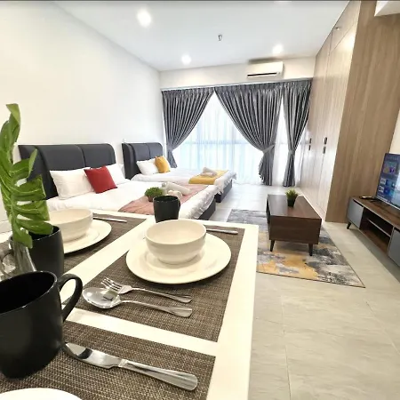 Free Parking # 2 Bed Family Bellsuite - Sepang Klia Kota Warisan Exterior photo